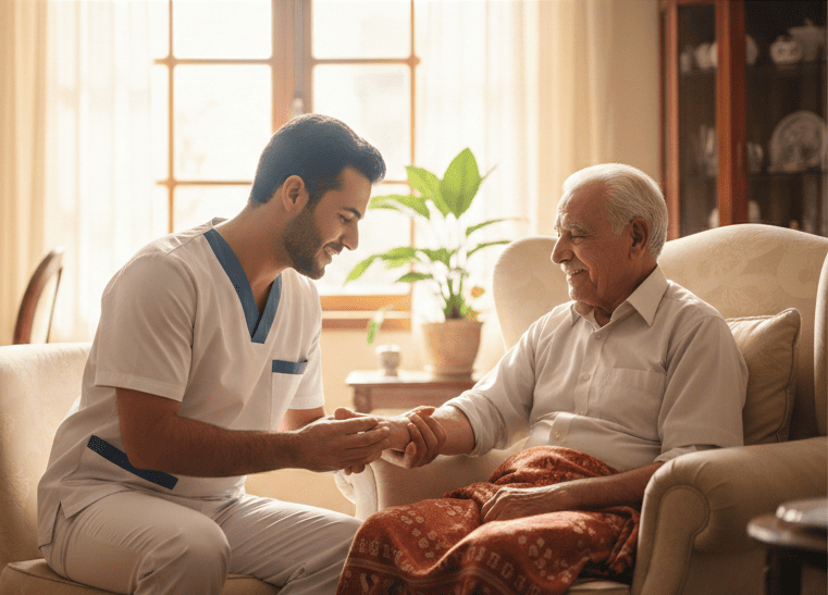 لماذا تختار وتين العمر للتمريض المنزلي في مصر